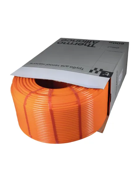 Полиэтиленовая труба Thermo Alliance труба PE-RT Evoh Orange 16 х 2 мм, 600 м