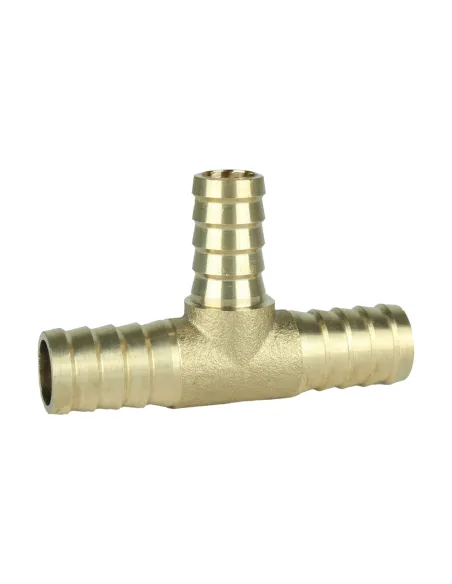 Тройник латунный равнопроходной SD Plus SD41710 10 мм