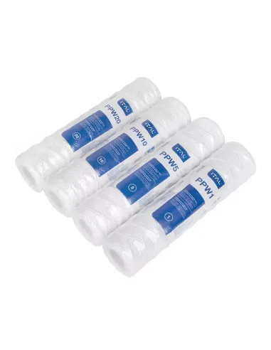 Поліпропіленовий шнурковий картридж ITAL PPW20IT, 20 мікрон, 2.5х10 дюйми