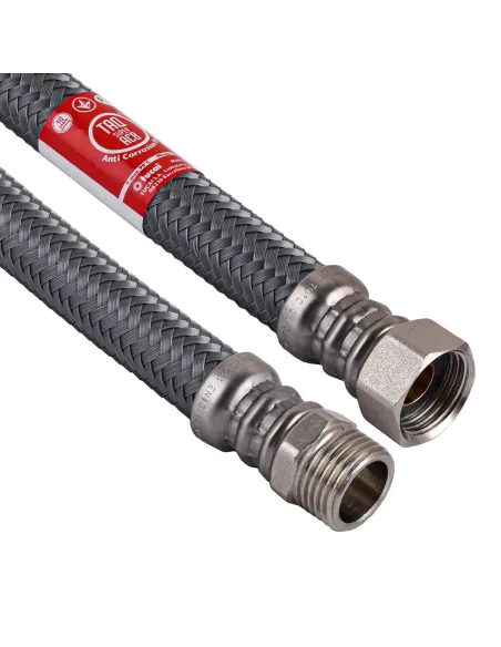 Шланг для подвода воды Tucai Super Антикорозия TAQ МG-1212-500 204287 НВ 1/2 x 1/2 дюйма, 0.5 метра