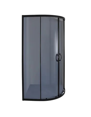 Душова кабіна без піддону Bravo Wisla N90GB, напівкругла