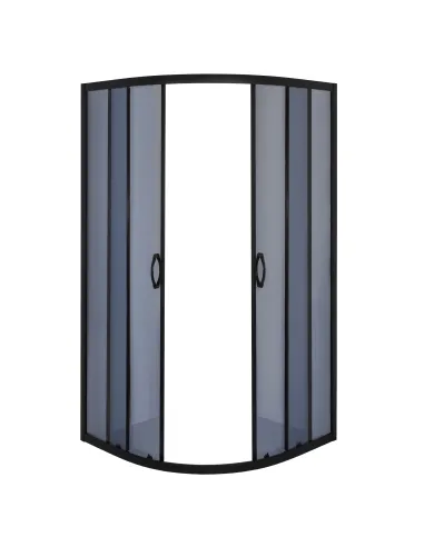 Душова кабіна без піддону Bravo Wisla N90GB, напівкругла