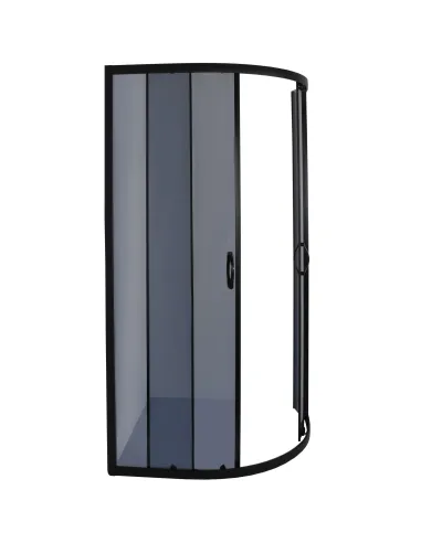 Душевая кабина без поддона Bravo Wisla N90GB, полукруглая