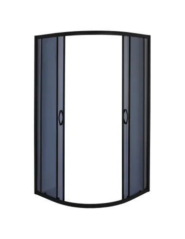 Душова кабіна без піддону Bravo Wisla N90GB, напівкругла