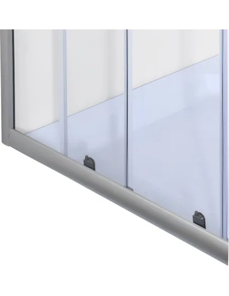 Душова кабіна без піддону Bravo Odra N90TS Line, квадратна