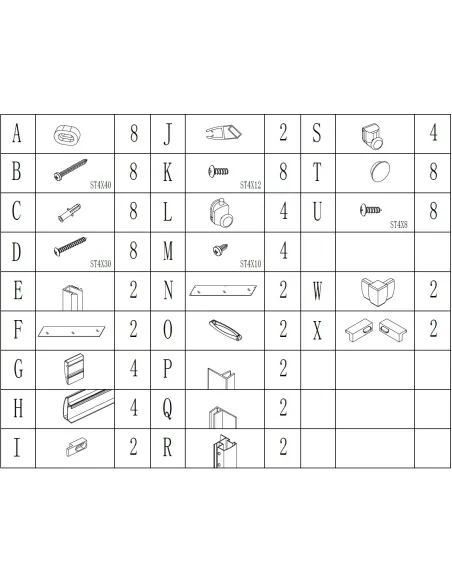 Душевая кабина без поддона Bravo Odra N90TB Mosaic, квадратная