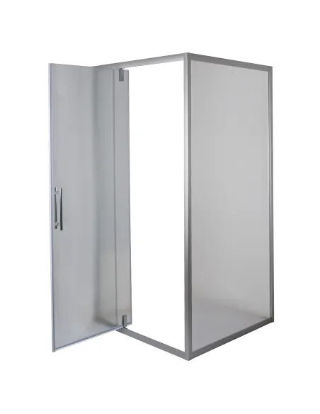 Душова кабіна без піддону Bravo Morava N90FS, квадратна