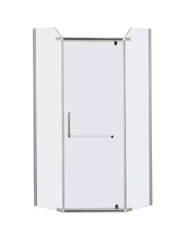 Душова кабіна без піддону Bravo Raba N90FS, п`ятикутна
