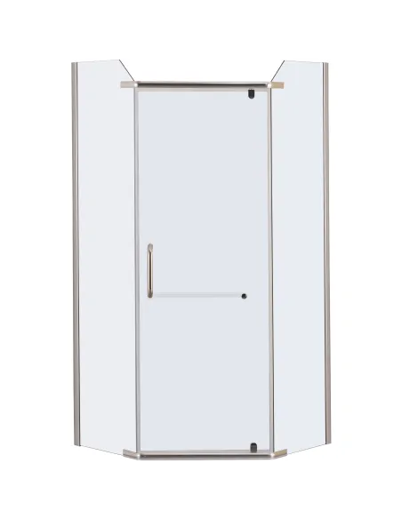 Душова кабіна без піддону Bravo Raba N90FS, п`ятикутна