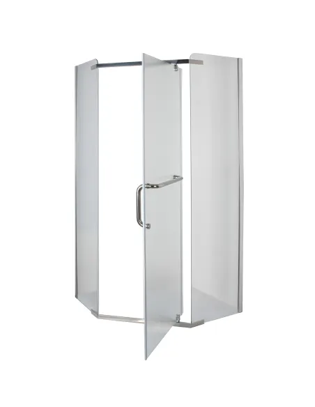 Душова кабіна без піддону Bravo Raba N90FS, п`ятикутна