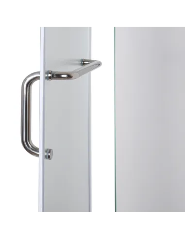 Душова кабіна без піддону Bravo Raba N90FS, п`ятикутна