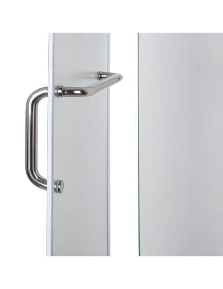 Душова кабіна без піддону Bravo Raba N90FS, п`ятикутна