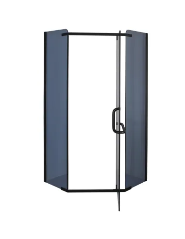Душевая кабина без поддона Bravo Raba N90GB, пятиугольная