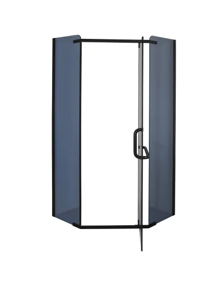 Душова кабіна без піддону Bravo Raba N90GB, п`ятикутна