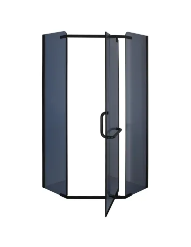 Душевая кабина без поддона Bravo Raba N90GB, пятиугольная