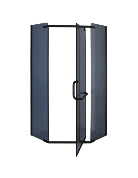 Душова кабіна без піддону Bravo Raba N90GB, п`ятикутна