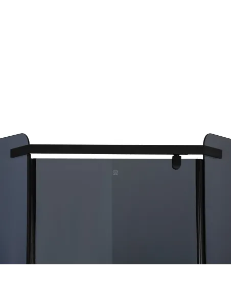 Душова кабіна без піддону Bravo Raba N90GB, п`ятикутна