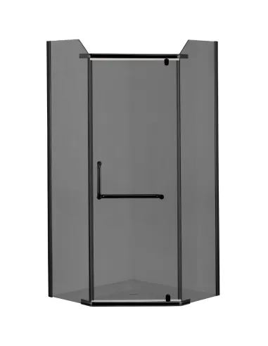 Душевая кабина без поддона Bravo Raba N90GB, пятиугольная