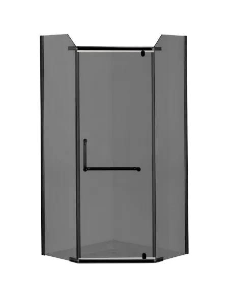 Душова кабіна без піддону Bravo Raba N90GB, п`ятикутна