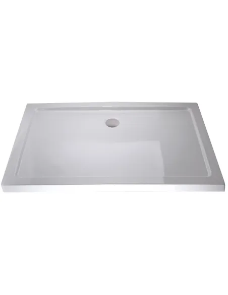 Низький душовий піддон Bravo Wkra SS120I, прямокутний