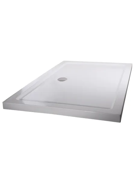 Низький душовий піддон Bravo Wkra SS120I, прямокутний