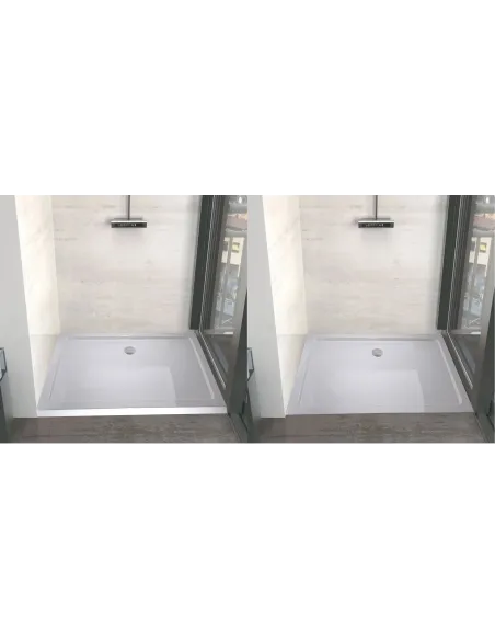 Низький душовий піддон Bravo Wkra SS120I, прямокутний