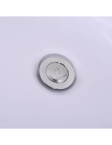 Низкий душевой поддон Bravo Wieprz PL90F, пятиугольный