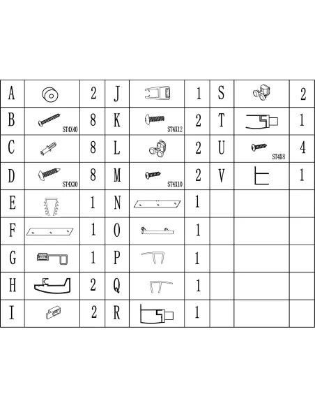Душевая стеклянная дверь Bravo Tormes 120FS