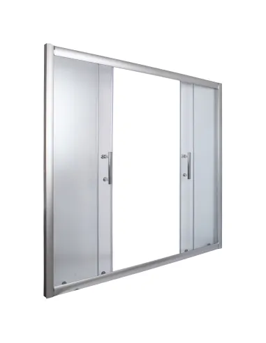 Скляна шторка для ванної Bravo Brda 150FS, 1400 х 1500 мм