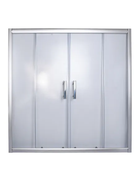 Стеклянная шторка для ванной Bravo Brda 170FS, 1400 х 1700 мм