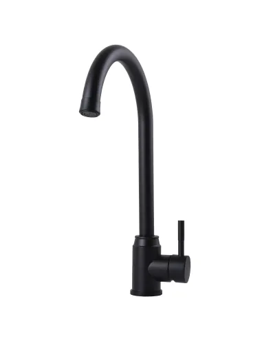 Змішувач для кухні Globus Lux Alpen SUS-203S-MOD-BB, чорний