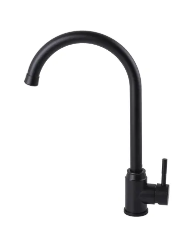 Змішувач для кухні Globus Lux Alpen SUS-203S-MOD-BB, чорний