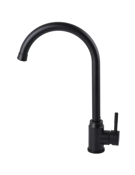 Змішувач для кухні Globus Lux Alpen SUS-203S-MOD-BB, чорний