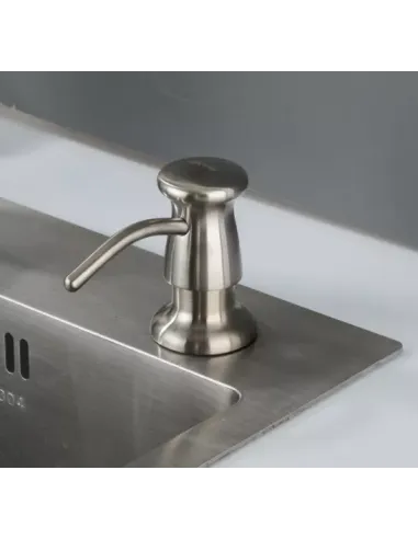 Дозатор для кухонного миття Gappo G403-5, врізний, сатин