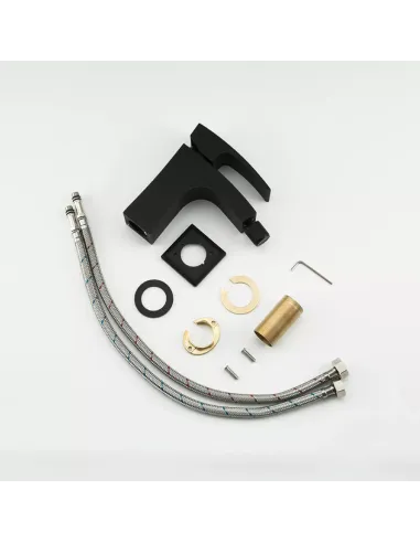 Смеситель для биде однорычажный Gappo G5007-6, черный