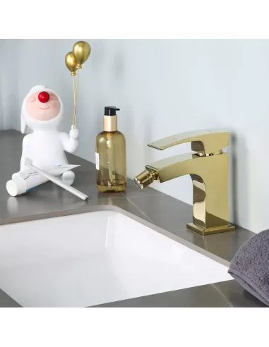 Змішувач для біде одноважільний Gappo G5007-3, золото
