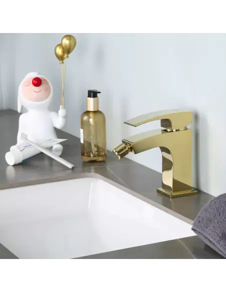 Змішувач для біде одноважільний Gappo G5007-3, золото