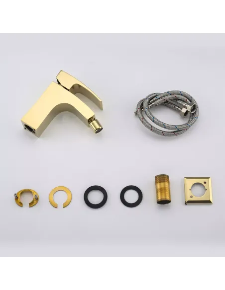 Змішувач для біде одноважільний Gappo G5007-3, золото