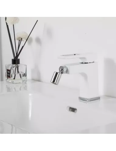 Змішувач для біде одноважільний Gappo G5017-8, білий