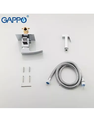 Набор для гигиенического душа со смесителем Gappo G7207-1, хром