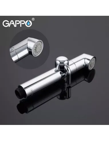 Набор для гигиенического душа со смесителем Gappo G7248-1, хром