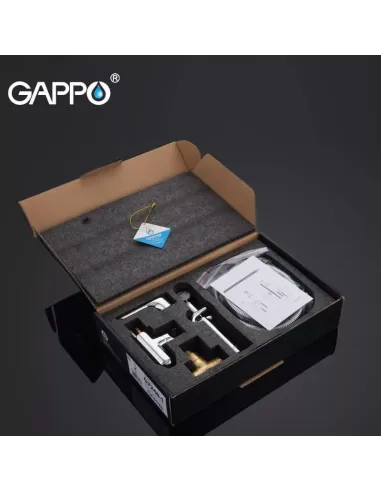 Набор для гигиенического душа со смесителем Gappo G7248-1, хром