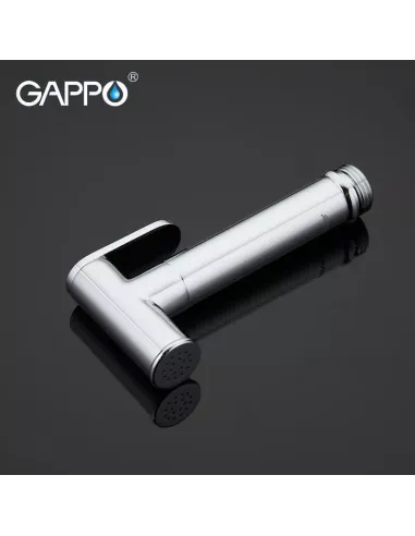 Набор для гигиенического душа со смесителем Gappo G7248, белый хром