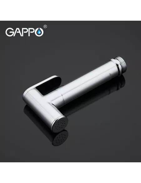 Набор для гигиенического душа со смесителем Gappo G7248, белый хром