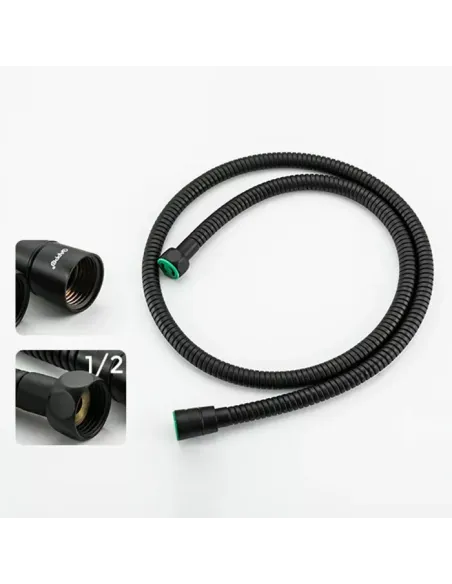 Набор для гигиенического душа со смесителем Gappo G7217-6, черный