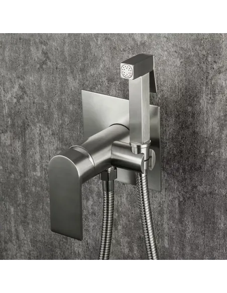 Набір для гігієнічного душу із змішувачем Gappo G7299-20, хром