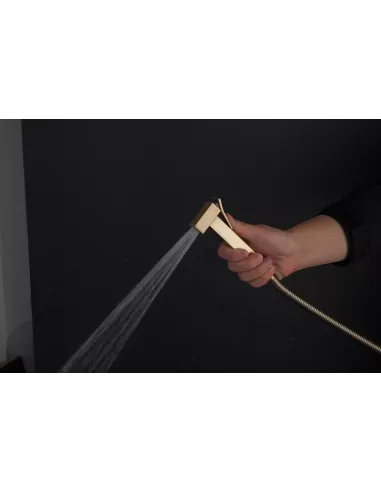 Набір для гігієнічного душу із змішувачем Gappo G7207-4, бронза