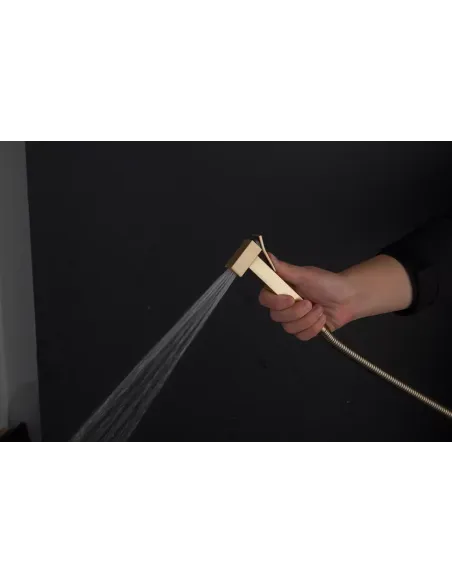 Набір для гігієнічного душу із змішувачем Gappo G7207-4, бронза