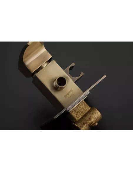 Набір для гігієнічного душу із змішувачем Gappo G7207-4, бронза