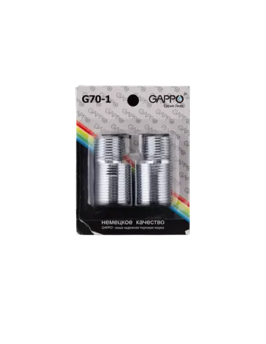 Эксцентрик Gappo G70-1, хром